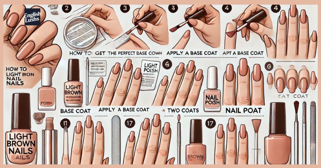 Backstageviral.com's Recommendations for Perfect Light Brown Nails