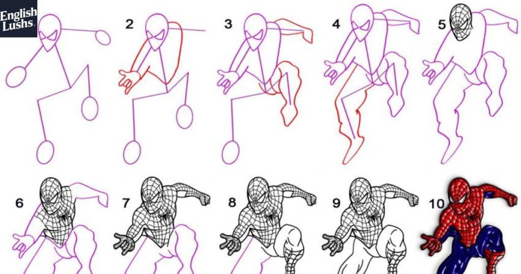 Step-by-Step Guide to Drawing7barsug8u0w= Spiderman