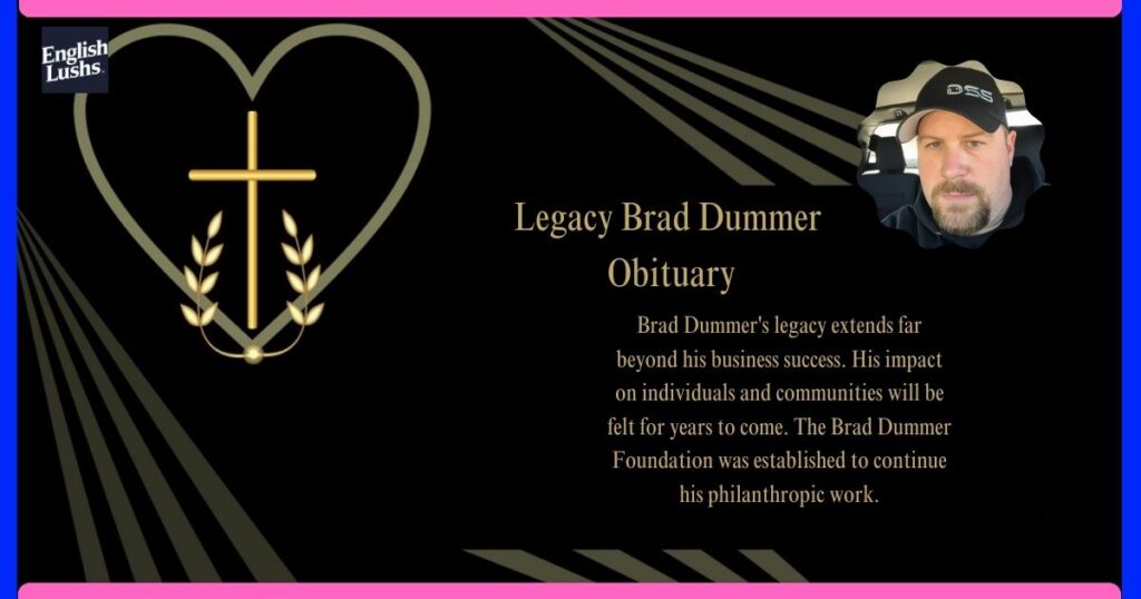 Legacy Brad Dummer Obituary